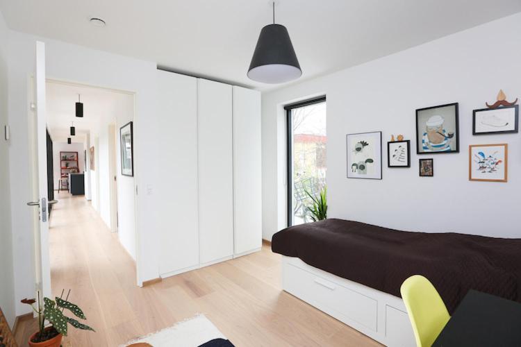 Modern Architecture Atrium House Villa Copenhagen Exterior photo
