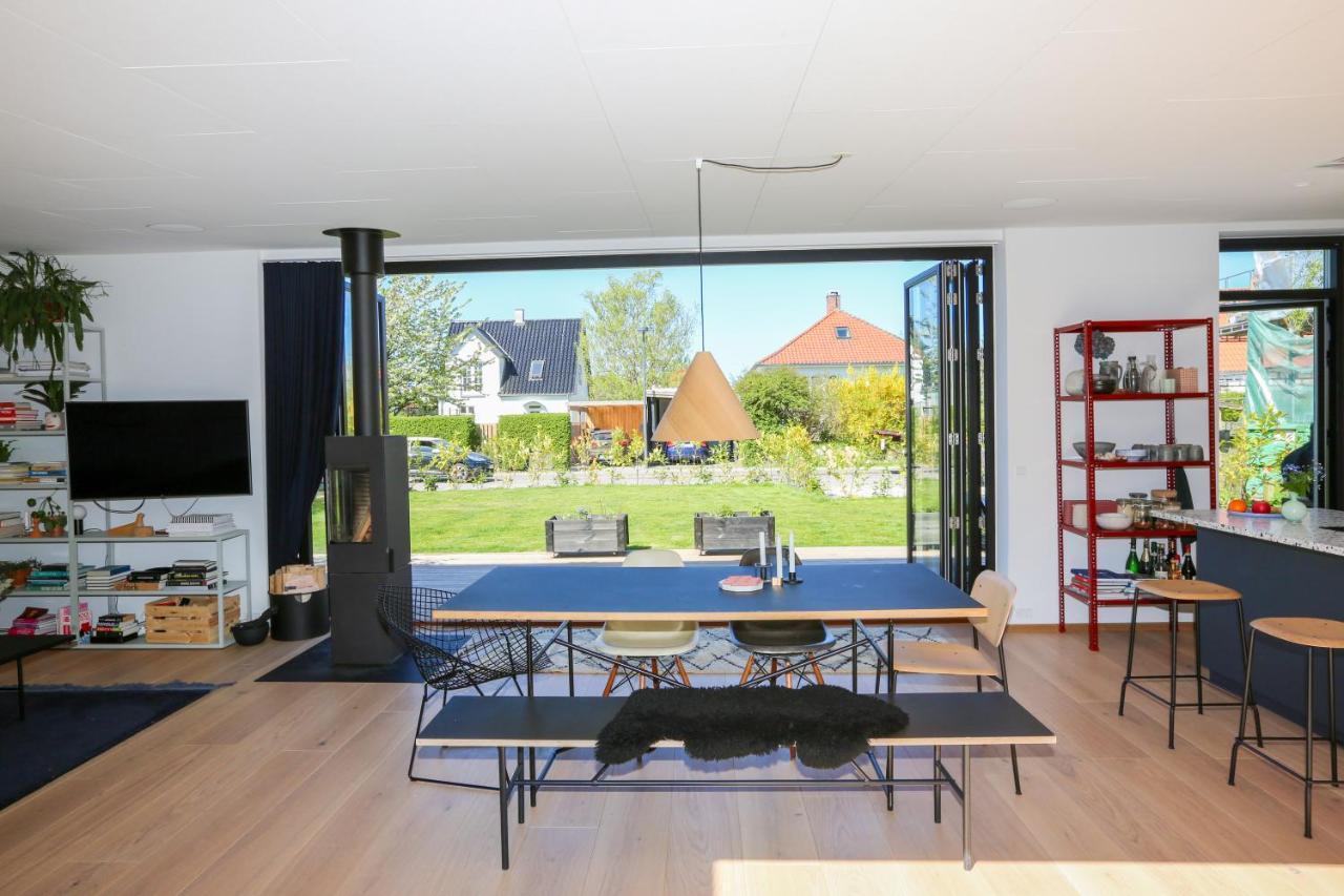 Modern Architecture Atrium House Villa Copenhagen Exterior photo