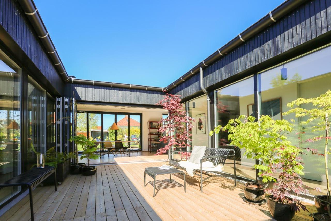 Modern Architecture Atrium House Villa Copenhagen Exterior photo